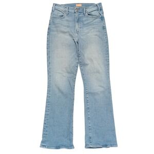 MOTHER Jeans 29 The Hustler Ankle California Cruiser Light Denim Crop Pants
